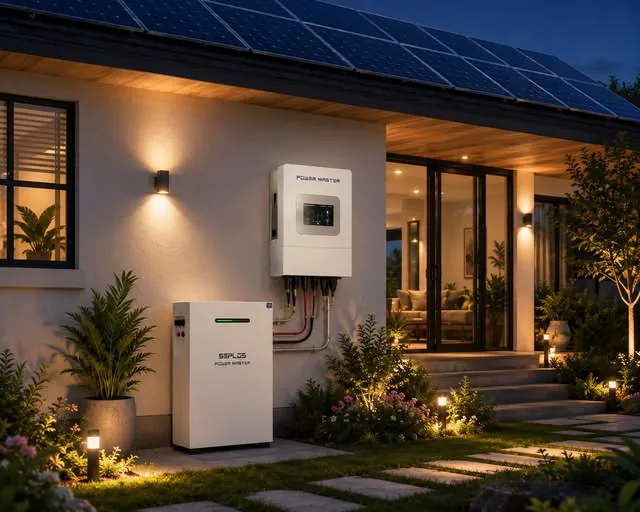 Hệ thống điện mặt trời Powermaster lắp đặt ngoài trời