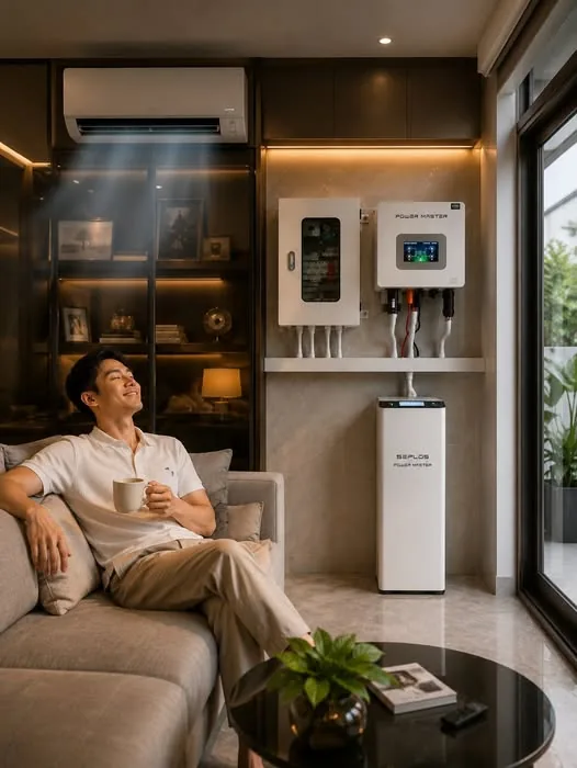 Hệ thống Powermaster trong không gian phòng khách