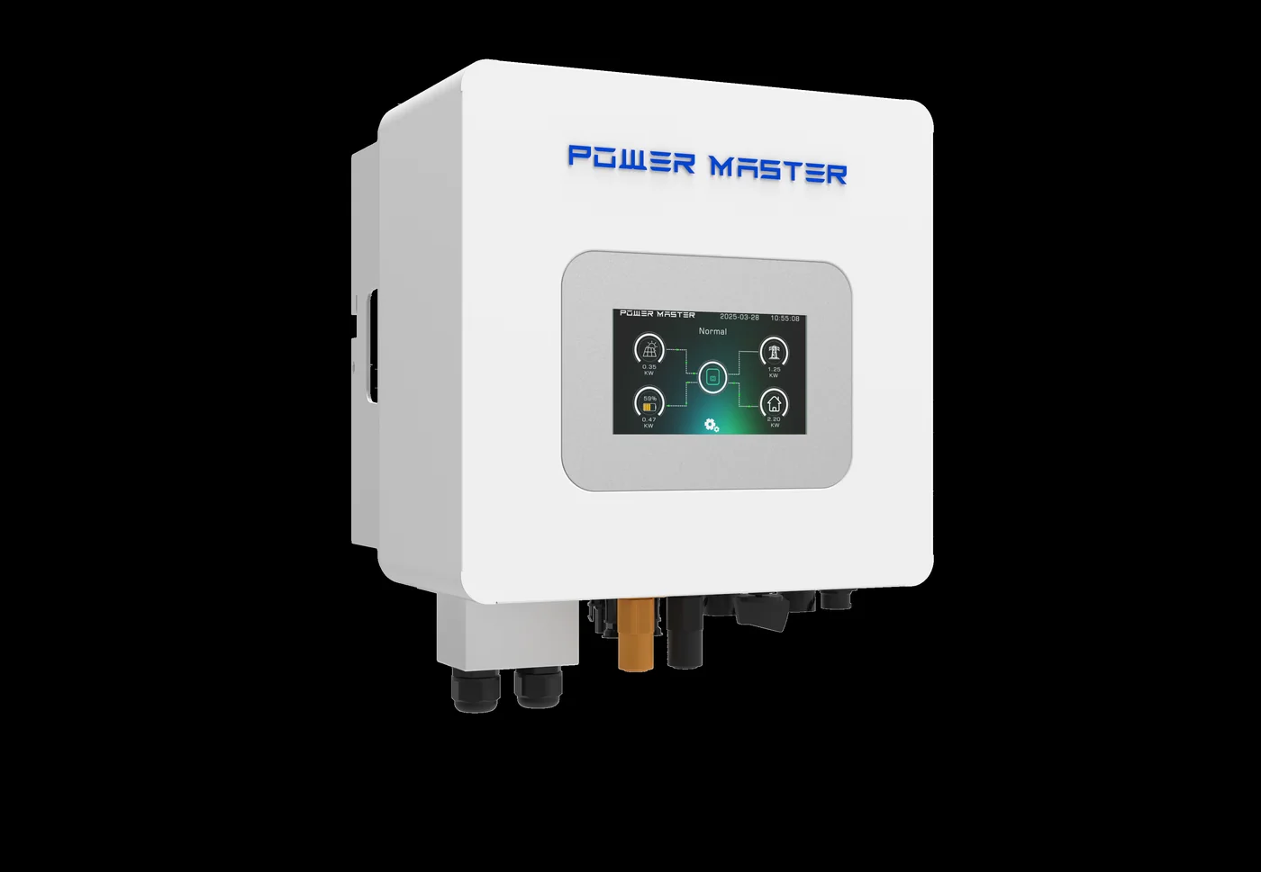 Biến tần Powermaster HI-6K-SL góc nghiêng